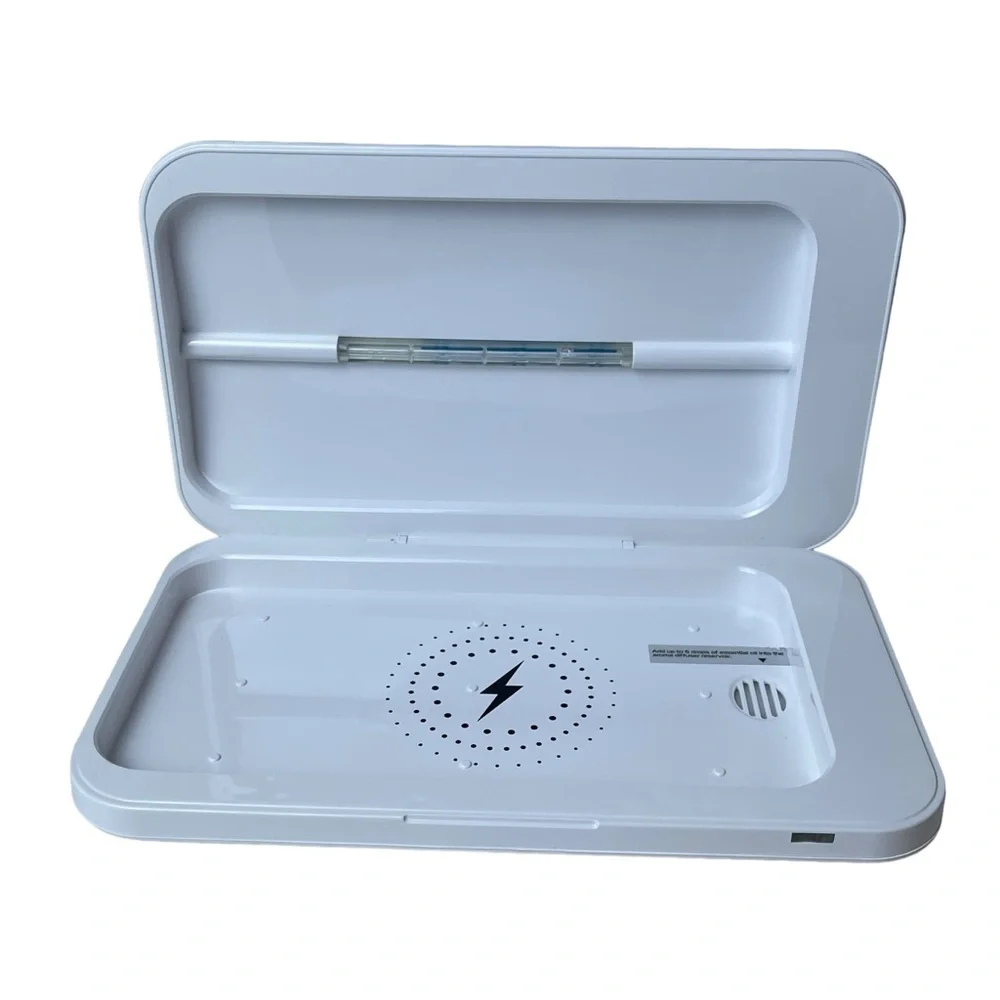 IonUV UV Pro XL Phone Sanitizer Wireless Charger Aromatherapy Kills 99.9% Germs